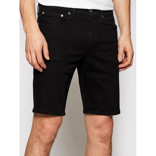 Levi's® Szorty jeansowe 405™ 39864-0037 Czarny Standard Fit ze sklepu MODIVO w kategorii Spodenki męskie - zdjęcie 182638419