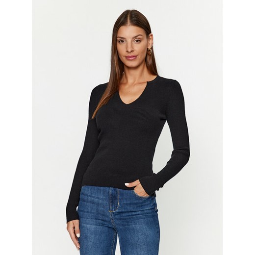 Vero Moda Sweter 10291120 Czarny Slim Fit ze sklepu MODIVO w kategorii Swetry damskie - zdjęcie 182638516