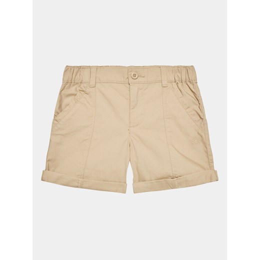 United Colors Of Benetton Szorty materiałowe 4LN6G900N Beżowy Regular Fit ze sklepu MODIVO w kategorii Spodenki chłopięce - zdjęcie 182638546