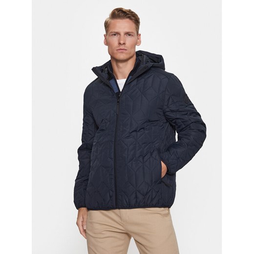 Lindbergh Kurtka zimowa 30-301103 Granatowy Relaxed Fit ze sklepu MODIVO w kategorii Kurtki męskie - zdjęcie 182638619