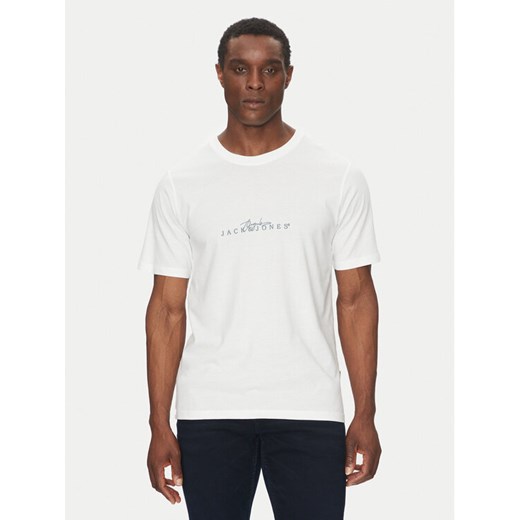 Jack&Jones T-Shirt Varenna 12273163 Biały Regular Fit ze sklepu MODIVO w kategorii T-shirty męskie - zdjęcie 182638666