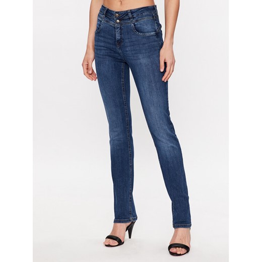 Fransa Jeansy 20603795 Niebieski Regular Fit ze sklepu MODIVO w kategorii Jeansy damskie - zdjęcie 182638718