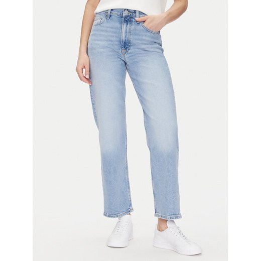 Tommy Jeans Jeansy Layla Hr Slim Str Bi0112 Co DW0DW20643 Niebieski Regular Fit ze sklepu MODIVO w kategorii Jeansy damskie - zdjęcie 182638726