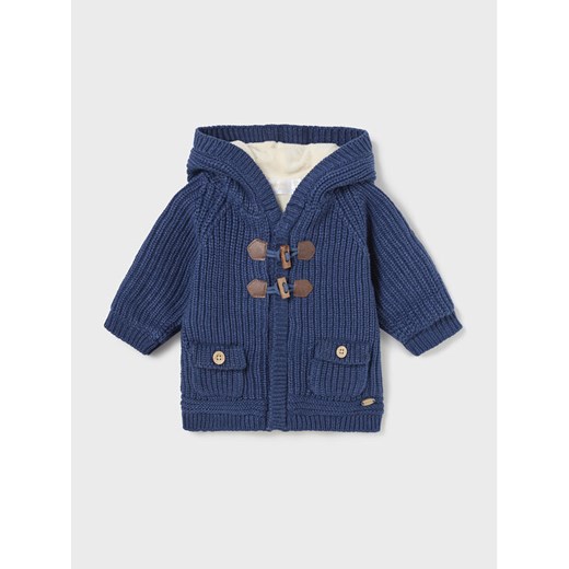Mayoral Kardigan 2.302 Granatowy Regular Fit ze sklepu MODIVO w kategorii Bluzy i swetry - zdjęcie 182638799