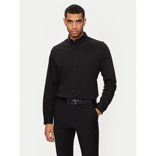Calvin Klein Koszula K10K113339 Czarny Regular Fit ze sklepu MODIVO w kategorii Koszule męskie - zdjęcie 182638818