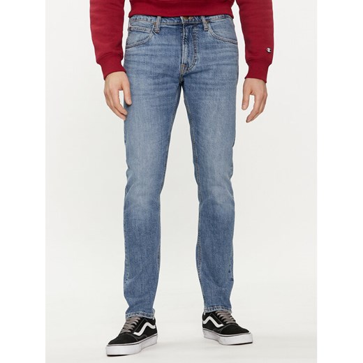 Lee Jeansy Luke 112350154 Niebieski Slim Fit ze sklepu MODIVO w kategorii Jeansy męskie - zdjęcie 182638825