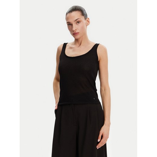 Guess Top W5GR16 Z3E22 Czarny Regular Fit ze sklepu MODIVO w kategorii Bluzki damskie - zdjęcie 182638867