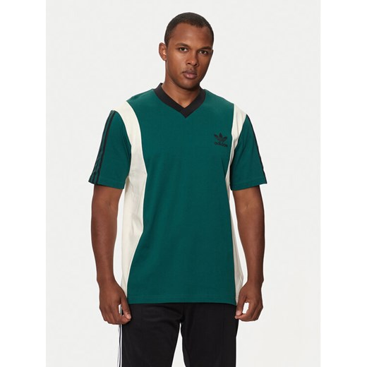 adidas T-Shirt Archive Panel IS1406 Zielony Regular Fit ze sklepu MODIVO w kategorii T-shirty męskie - zdjęcie 182638886
