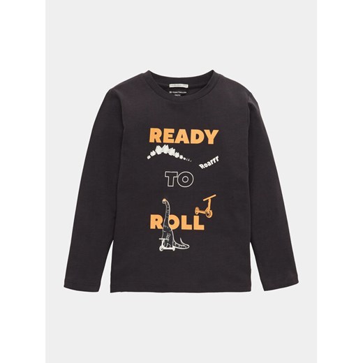 Tom Tailor Bluzka 1037999 Szary Regular Fit ze sklepu MODIVO w kategorii T-shirty chłopięce - zdjęcie 182638908