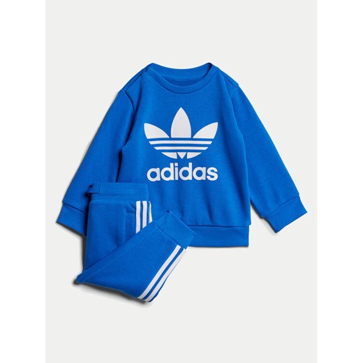 adidas Dres IX5151 Niebieski Regular Fit ze sklepu MODIVO w kategorii Komplety niemowlęce - zdjęcie 182638909