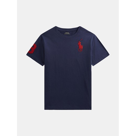 Polo Ralph Lauren T-Shirt 323832907039 Granatowy Regular Fit ze sklepu MODIVO w kategorii T-shirty chłopięce - zdjęcie 182638978