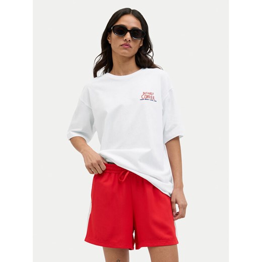 JJXX T-Shirt Nina 12273776 Biały Loose Fit ze sklepu MODIVO w kategorii Bluzki damskie - zdjęcie 182638979