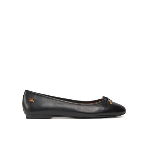 Lauren Ralph Lauren Baleriny 802940603001 Czarny ze sklepu MODIVO w kategorii Balerinki - zdjęcie 182638999