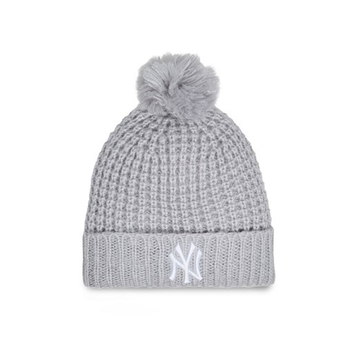 New Era Czapka Wmns Cosy Pom 60364288 Szary ze sklepu MODIVO w kategorii Czapki zimowe damskie - zdjęcie 182639006