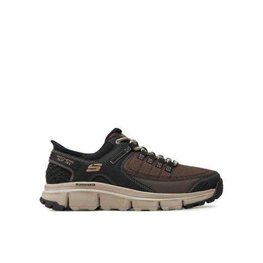 Skechers Sneakersy Slip-ins: Summits AT 237622/BRTP Brązowy ze sklepu MODIVO w kategorii Buty sportowe męskie - zdjęcie 182639037