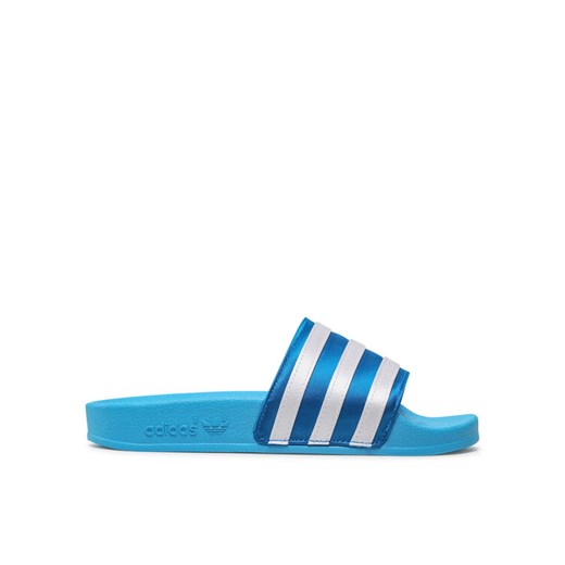 adidas Klapki adilette W GX8639 Niebieski ze sklepu MODIVO w kategorii Klapki damskie - zdjęcie 182639046