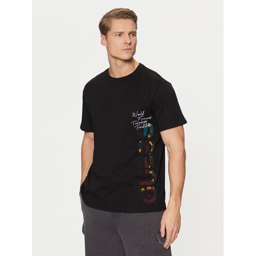 Guess T-Shirt M5RI01 KCHA1 Czarny Regular Fit ze sklepu MODIVO w kategorii T-shirty męskie - zdjęcie 182639059