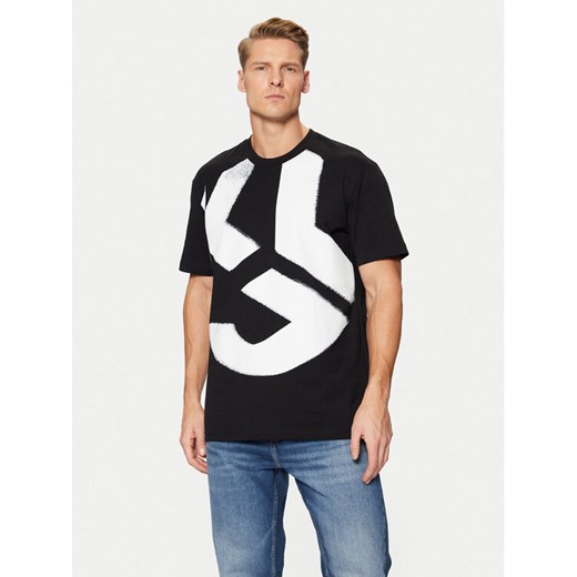 Karl Lagerfeld Jeans T-Shirt A1M17045 Czarny Regular Fit ze sklepu MODIVO w kategorii T-shirty męskie - zdjęcie 182639066