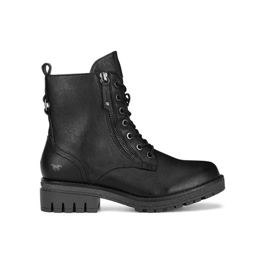 Mustang Botki 1397-501 Czarny ze sklepu MODIVO w kategorii Botki - zdjęcie 182639078