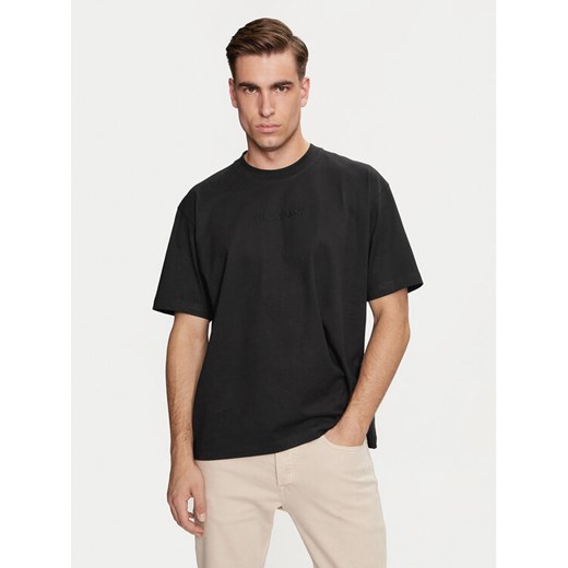 Guess Jeans T-Shirt M4YI44 K8FQ4 Czarny Regular Fit ze sklepu MODIVO w kategorii T-shirty męskie - zdjęcie 182639079