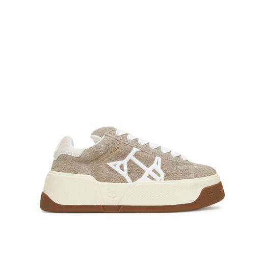 Naked Wolfe Sneakersy Sound Szary ze sklepu MODIVO w kategorii Buty sportowe damskie - zdjęcie 182639095