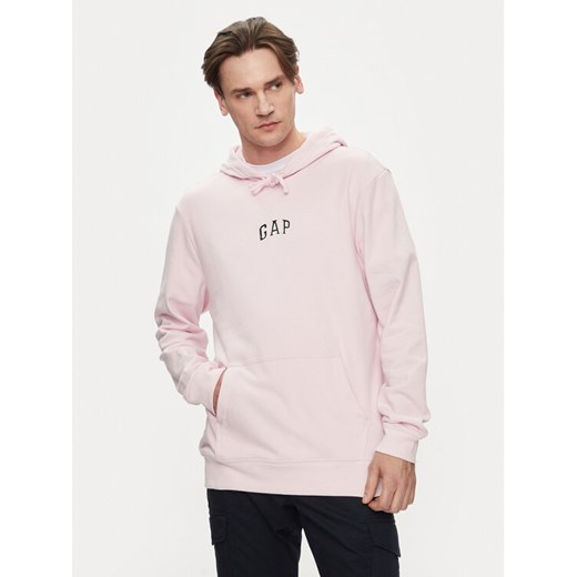 Gap Bluza 868455-01 Różowy Regular Fit ze sklepu MODIVO w kategorii Bluzy męskie - zdjęcie 182639125