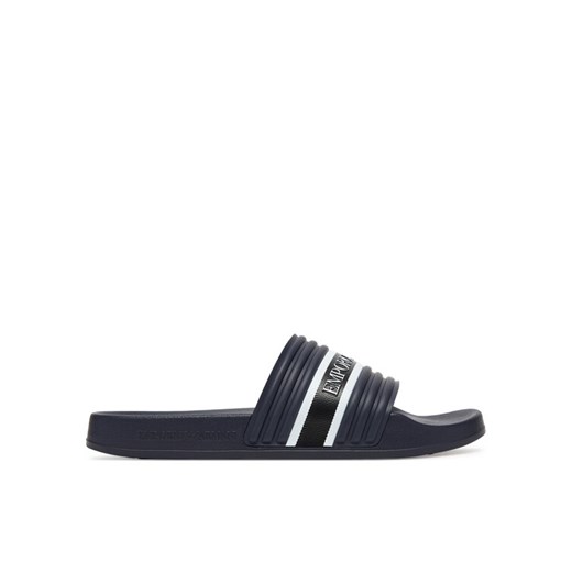 Emporio Armani Klapki XVPS14 XR277 U533 Granatowy ze sklepu MODIVO w kategorii Klapki męskie - zdjęcie 182639135