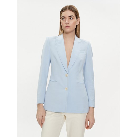 United Colors Of Benetton Marynarka 2RGYDW01V Błękitny Regular Fit ze sklepu MODIVO w kategorii Marynarki damskie - zdjęcie 182639188