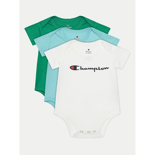 Champion Komplet 3 par body dziecięcych 307058 Kolorowy ze sklepu MODIVO w kategorii Odzież dla niemowląt - zdjęcie 182639206