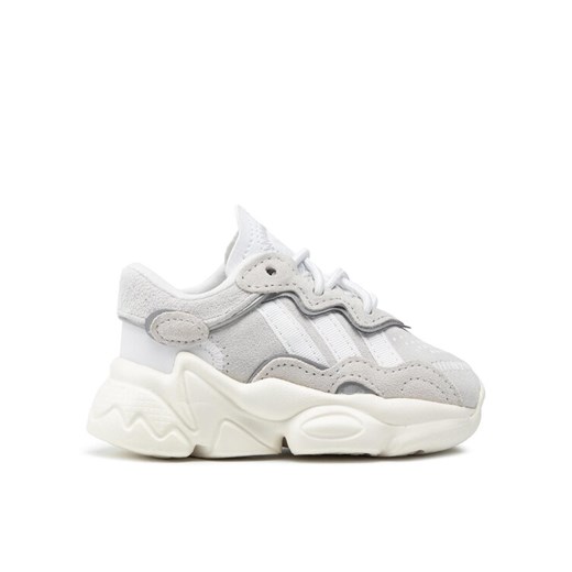 adidas Sneakersy Ozweego El I EF6301 Szary ze sklepu MODIVO w kategorii Buty sportowe dziecięce - zdjęcie 182639215