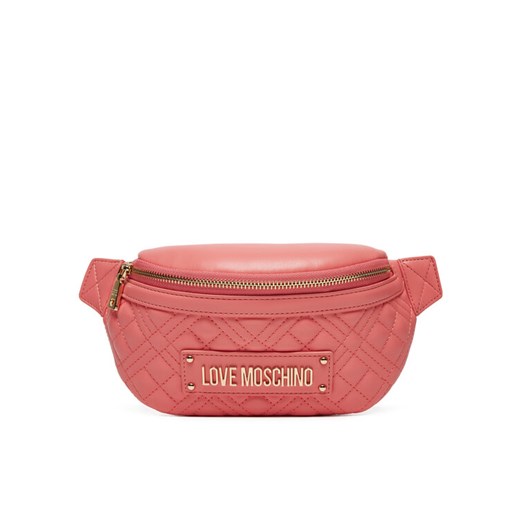 LOVE MOSCHINO Saszetka nerka JC4003PP1MLA0464 Koralowy ze sklepu MODIVO w kategorii Nerki - zdjęcie 182639308