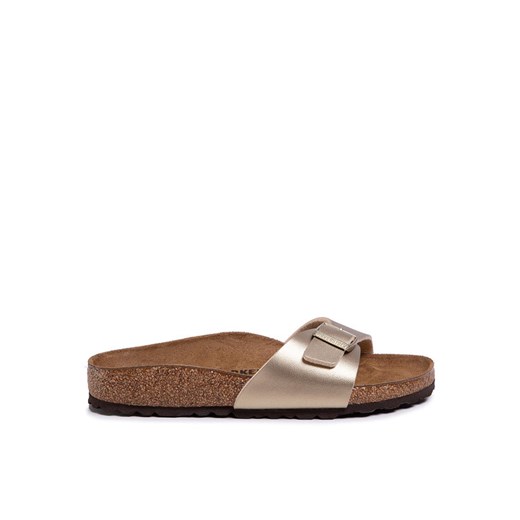 Birkenstock Klapki Madrid Bs 1016107 Złoty ze sklepu MODIVO w kategorii Klapki damskie - zdjęcie 182639318