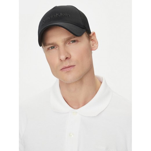 Calvin Klein Czapka z daszkiem K50K513015 Czarny ze sklepu MODIVO w kategorii Czapki z daszkiem męskie - zdjęcie 182639338