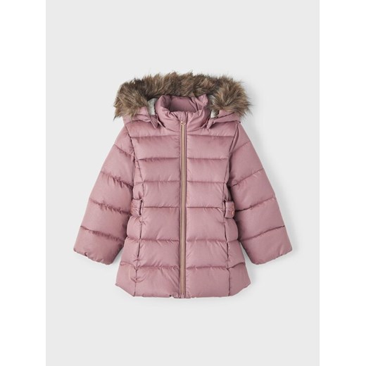 NAME IT Kurtka zimowa 13218451 Różowy Regular Fit ze sklepu MODIVO w kategorii Kurtki dziewczęce - zdjęcie 182639389