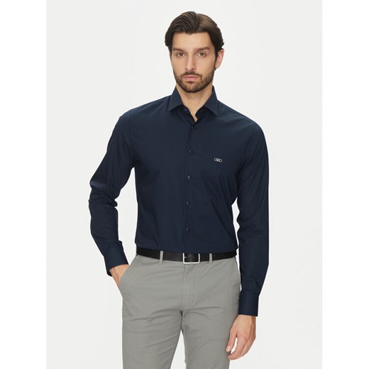 Michael Kors Koszula MK0DS01288 Granatowy Slim Fit ze sklepu MODIVO w kategorii Koszule męskie - zdjęcie 182639428