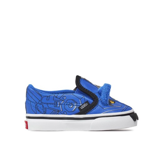 Vans Tenisówki Slip-On V Cyber Wolf VN000BVDY311 Szary ze sklepu MODIVO w kategorii Trampki dziecięce - zdjęcie 182639446