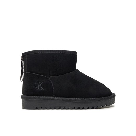 Calvin Klein Jeans Śniegowce Fur Boot V3A5-81036-0187 D Czarny ze sklepu MODIVO w kategorii Buty zimowe dziecięce - zdjęcie 182639488