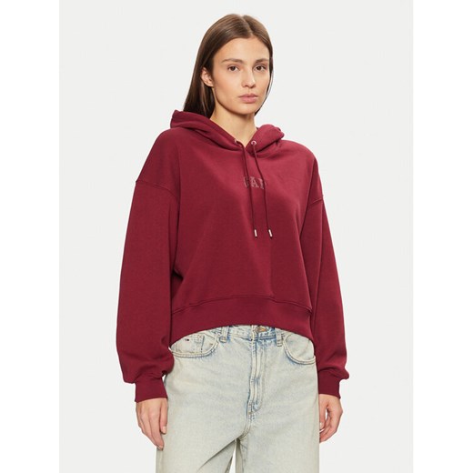 Gap Bluza 588015-02 Czerwony Relaxed Fit ze sklepu MODIVO w kategorii Bluzy damskie - zdjęcie 182639509