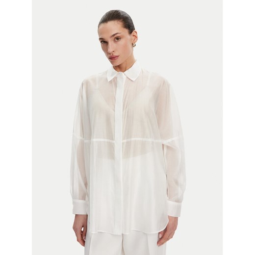 ACCESS FASHION Koszula 53-7068-104 Biały Loose Fit ze sklepu MODIVO w kategorii Koszule damskie - zdjęcie 182639595