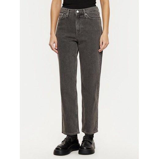 Tommy Jeans Jeansy DW0DW19593 Czarny Regular Fit ze sklepu MODIVO w kategorii Jeansy damskie - zdjęcie 182639607