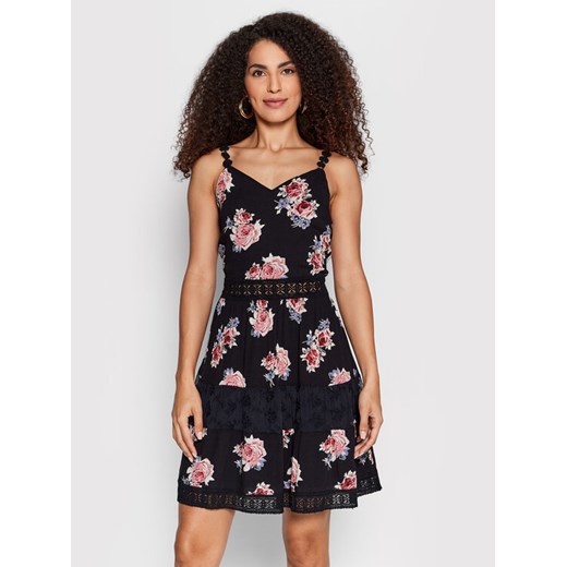 ONLY Sukienka letnia Karmen 15177478 Czarny Regular Fit ze sklepu MODIVO w kategorii Sukienki - zdjęcie 182639665
