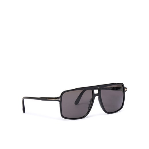 Tom Ford Okulary przeciwsłoneczne Kemp FT1177 01A Czarny ze sklepu MODIVO w kategorii Okulary przeciwsłoneczne męskie - zdjęcie 182639687