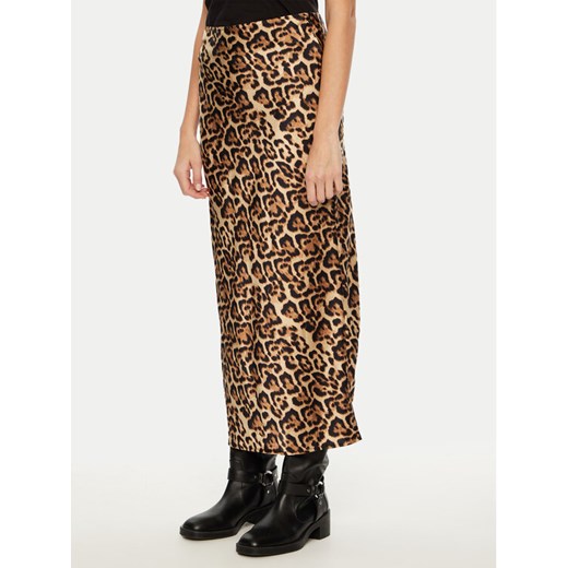 Brave Soul Spódnica maxi LSKW-225LISSY Brązowy Regular Fit ze sklepu MODIVO w kategorii Spódnice - zdjęcie 182639699