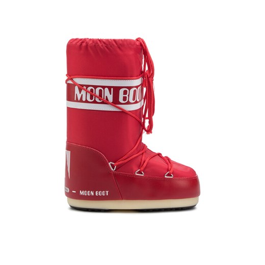 Moon Boot Śniegowce Nylon 14004400003 Czerwony ze sklepu MODIVO w kategorii Buty zimowe dziecięce - zdjęcie 182639707