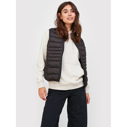 JJXX Bezrękawnik Basi 12218318 Czarny Regular Fit ze sklepu MODIVO w kategorii Kamizelki damskie - zdjęcie 182639768