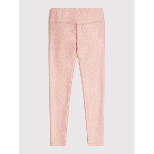 Guess Legginsy J2YB00 MC01P Pomarańczowy Slim Fit ze sklepu MODIVO w kategorii Spodnie dziewczęce - zdjęcie 182639817