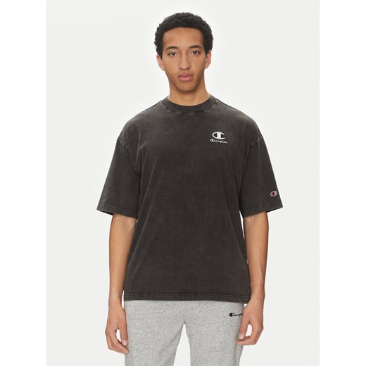 Champion T-Shirt 221257 Czarny Regular Fit ze sklepu MODIVO w kategorii T-shirty męskie - zdjęcie 182639849