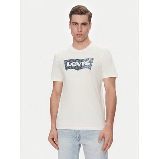 Levi's® T-Shirt Graphic 22491-1811 Écru Standard Fit ze sklepu MODIVO w kategorii T-shirty męskie - zdjęcie 182639858