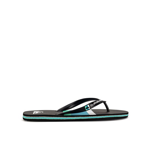 Quiksilver Japonki MOLOKAI STRIPE AQYL101361 KVJ3 Czarny ze sklepu MODIVO w kategorii Klapki męskie - zdjęcie 182639895
