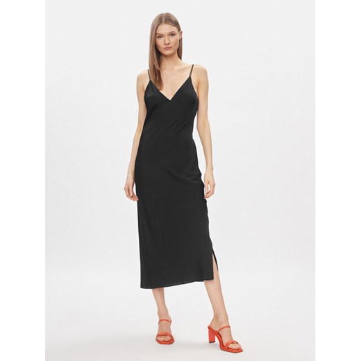 Calvin Klein Sukienka letnia K20K206776 Czarny Regular Fit ze sklepu MODIVO w kategorii Sukienki - zdjęcie 182639905